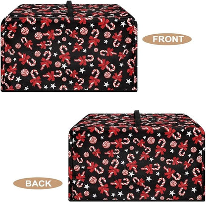 Microwave Oven Grill Cover Protector, Christmas Lollipop Waterproof Dust-Proof - Image 5