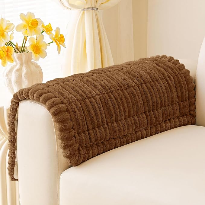 Smiry Couch Cover for Dogs Washable, Non Slip Fuzzy Pet Couch Covers for 3 by Smiry