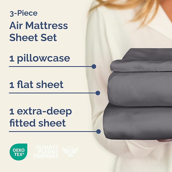 Air Mattress Sheet Set for Twin Size - Image 2