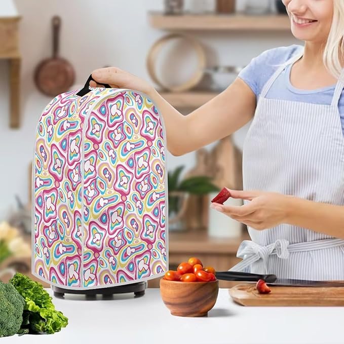 Blender Covers For Kitchen Food Processor Cover Blender Cover Dust Cover Print - Image 3