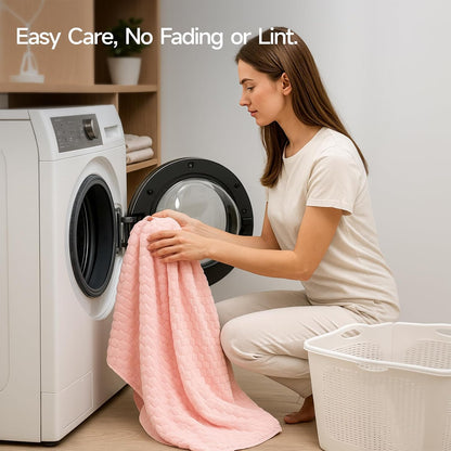redkiss 4 pack microfiber bath towels, quick dry, view 9