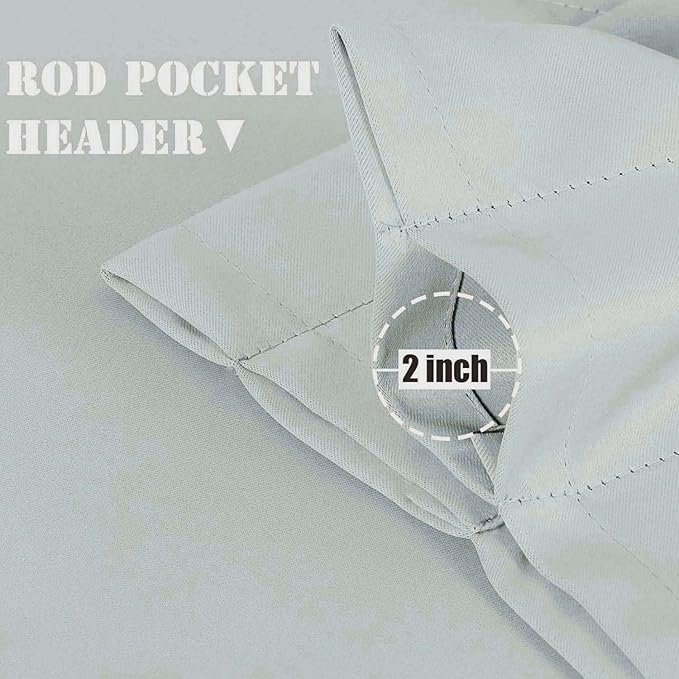 Blackout Valance Curtains for Bedroom, Living Room & Basement - Image 5