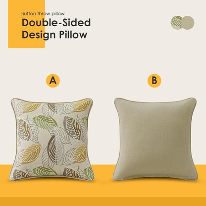Outdoor Sunbrella Decorative Pillows Pack of 4, Momento Spring - Image 4
