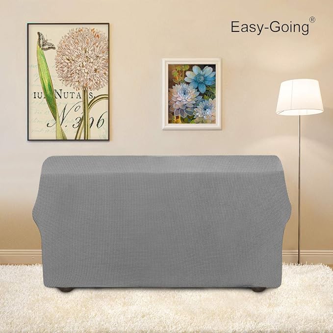 Easy-Going Stretch Loveseat Slipcover 1-Piece Sofa Cover Furniture Protector - Image 4