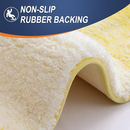 OLANLY Bathroom Rug Mat 24x16, Extra Soft and Absorbent Microfiber Bath Rugs - Image 5