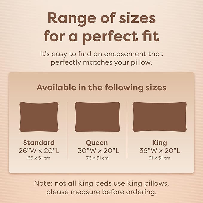 HOSPITOLOGY PRODUCTS Pillow Encasement- Zippered Bed Bug Dust Mite Proof - Image 6
