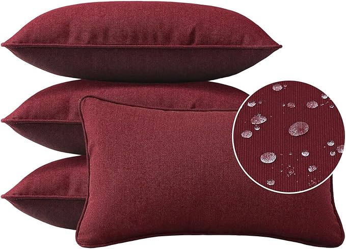 Sunbrella Decorative Outdoor Water Repellent Throw Pillows by Unimatta