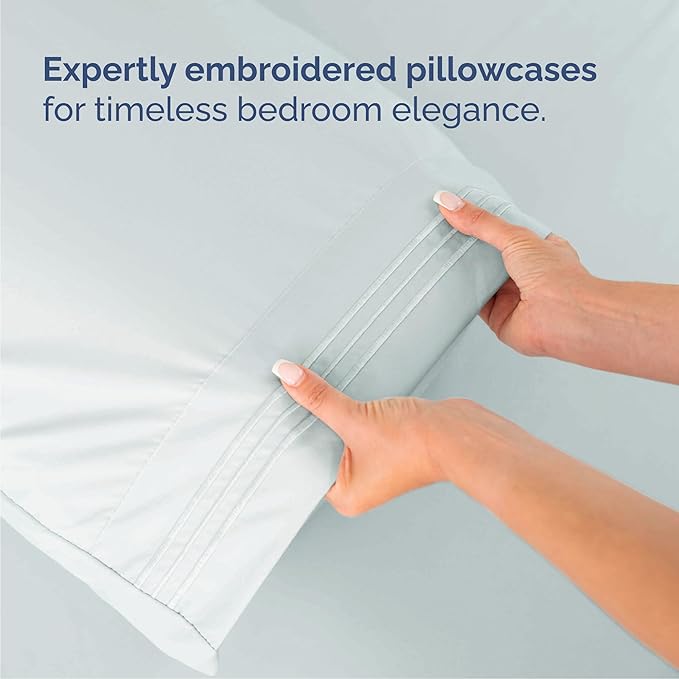 Queen Size 4 Piece Sheet Set - Image 6