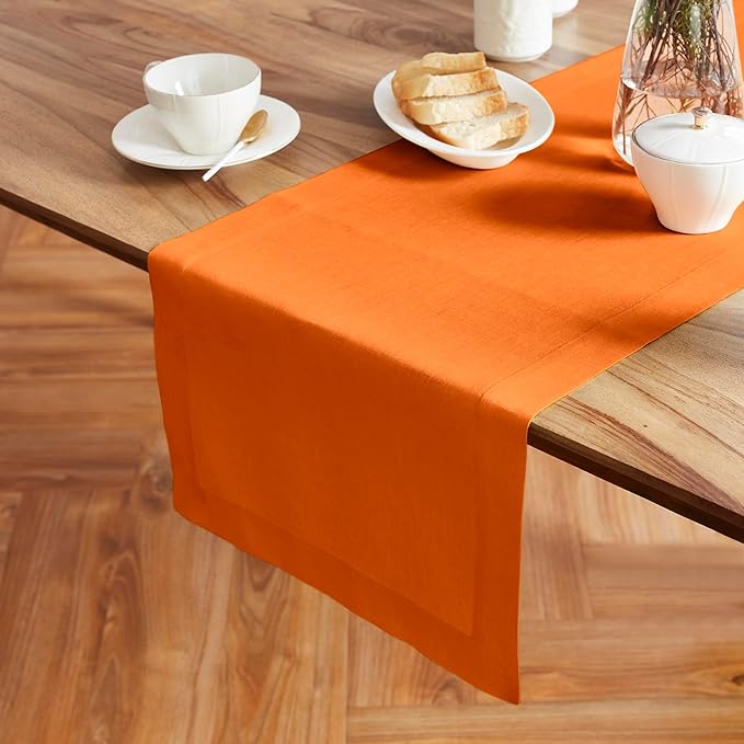 Solino Home Linen Table Runner 60 Inches - Image 2