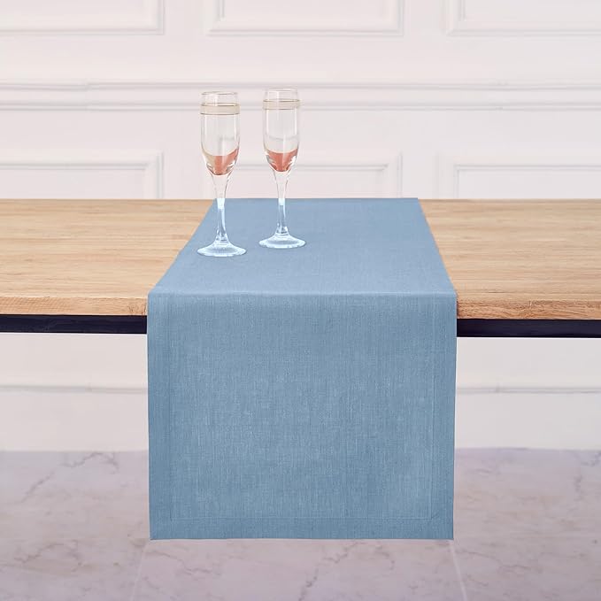 Solino Home Linen Table Runner 36 Inches - Image 2