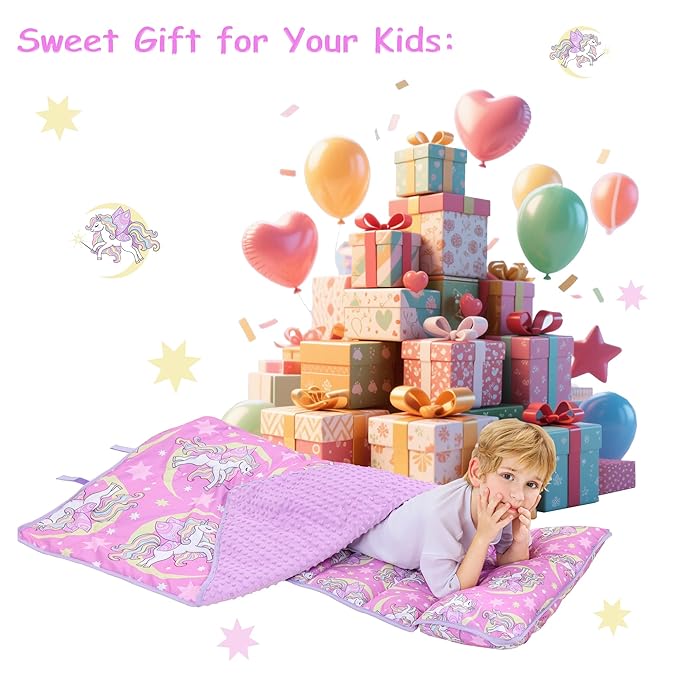 Viviland Toddler Nap Mat, Rolled Sleeping Mats - Image 8
