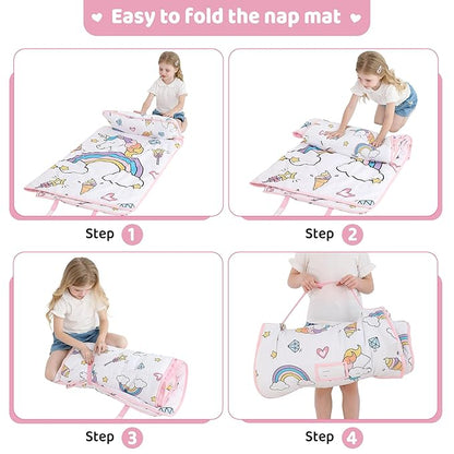 Viviland Toddler Kid Nap Mat for Preschool, Daycare Sleeping Bag - Image 5