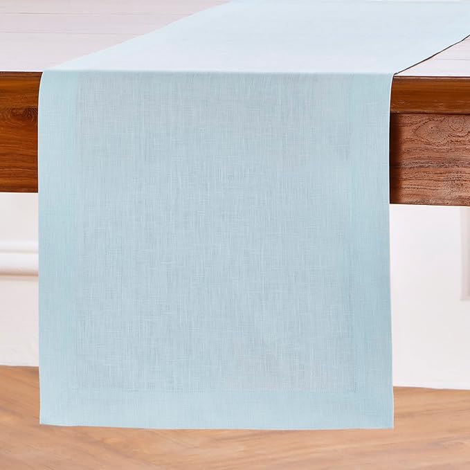 Solino Home Linen Table Runner 90 Inches Long - Image 2