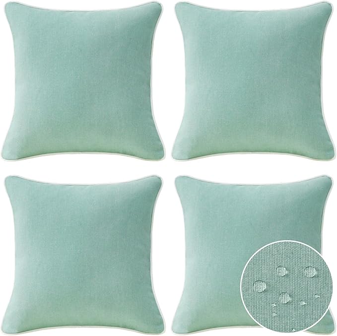 Decorative Outdoor Water Repellent Throw Pillows by Unimatta