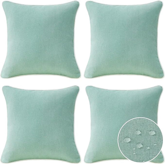 Decorative Outdoor Water Repellent Throw Pillows by Unimatta