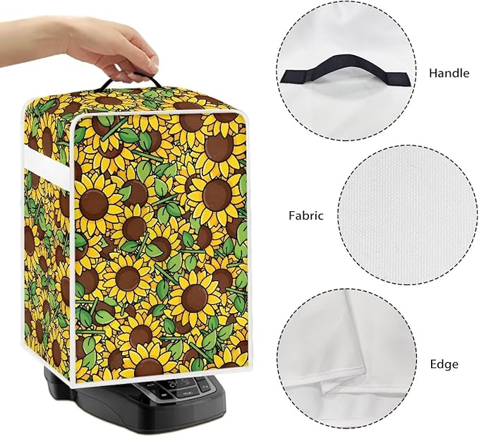 Coffee Machine Dust Covers Stain Fingerprint Resistant Kitchen Appliance Covers - Image 4