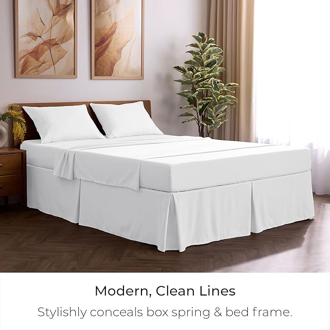 Mellanni Bed Skirt King Size - Image 5