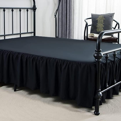 Bed Skirt Twin Size Ruffled Bed Skirt - Image 3