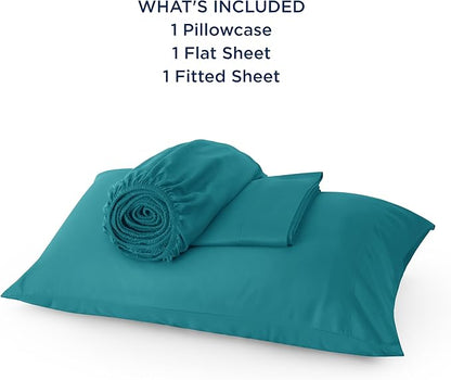 Bedsure Cooling Sheets Twin, Rayon Derived from Bamboo, Breathable & Soft Twin - Image 6
