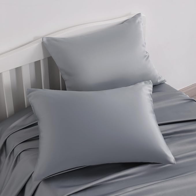 NTBAY Zippered Silk Satin Toddler Pillowcases - Image 6