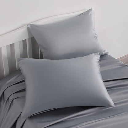 NTBAY Zippered Silk Satin Toddler Pillowcases - Image 6