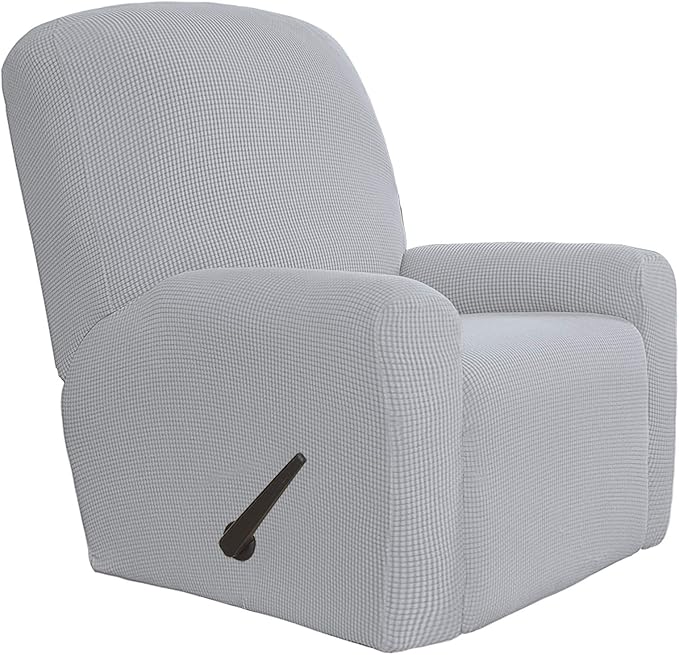 Easy-Going 4 Pieces Oversized Recliner Stretch Sofa Slipcover Sofa Cover by Easy-Going