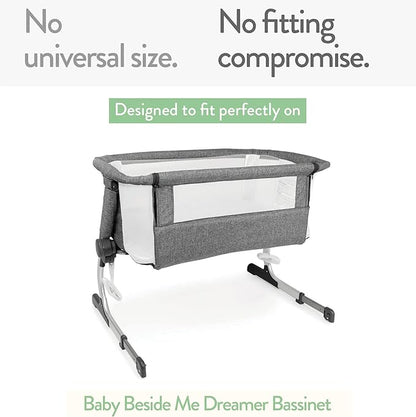 Bassinet Fitted Sheets 33x20 for Baby Beside Dreamer Bassinet & Bedside Sleeper - Image 2