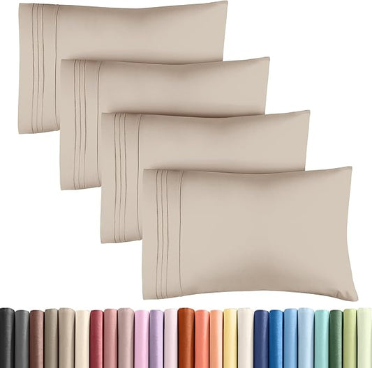 Queen Pillow Cases Set of 4 by CGKUnlimited