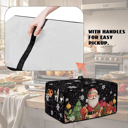 Toaster Oven Cover Dust-Proof Countertop Convection Oven Cover Protective Smart - Image 4