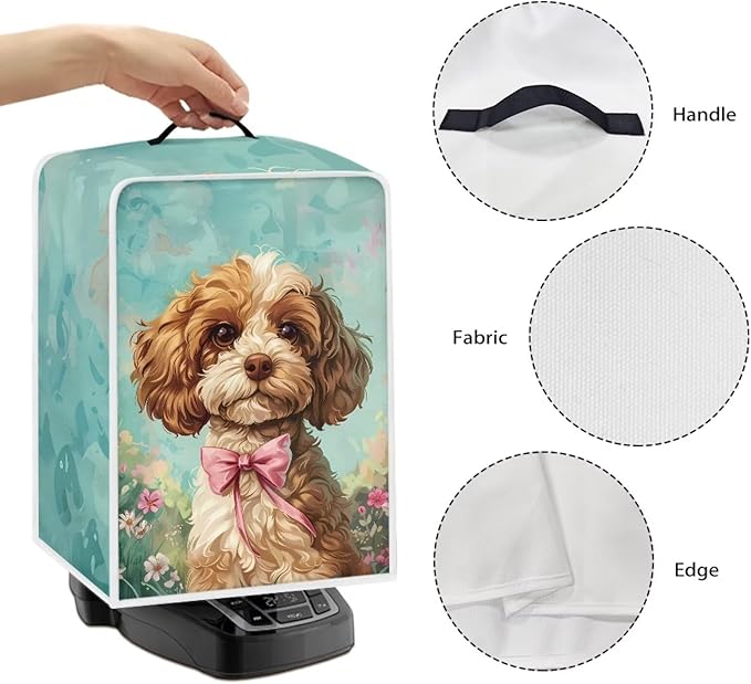 Mumeson Cute Dog Coffee Maker Cover Stand Mixer or Coffee Maker Appliance Cover - Image 4