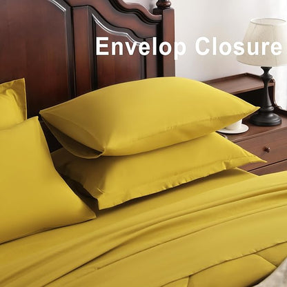 NTBAY King Comforter Set with Sheets, 7 Pieces Soft and Breathable King Bedding - Image 5