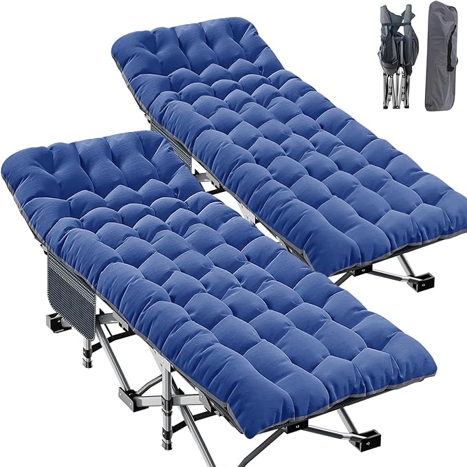 ABORON 2PK XXL Camping Cot for Adults 900LBS by ABORON