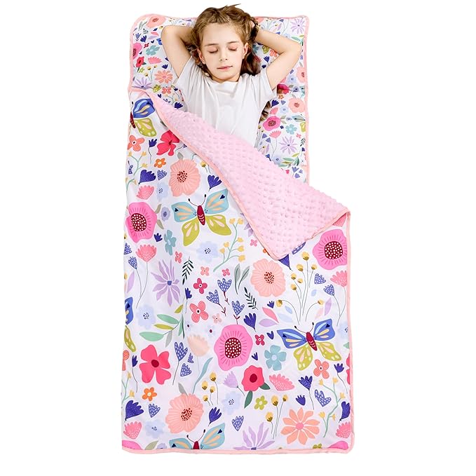 Viviland Toddler Nap Mat, Rolled Sleeping Mats by VIVILAND