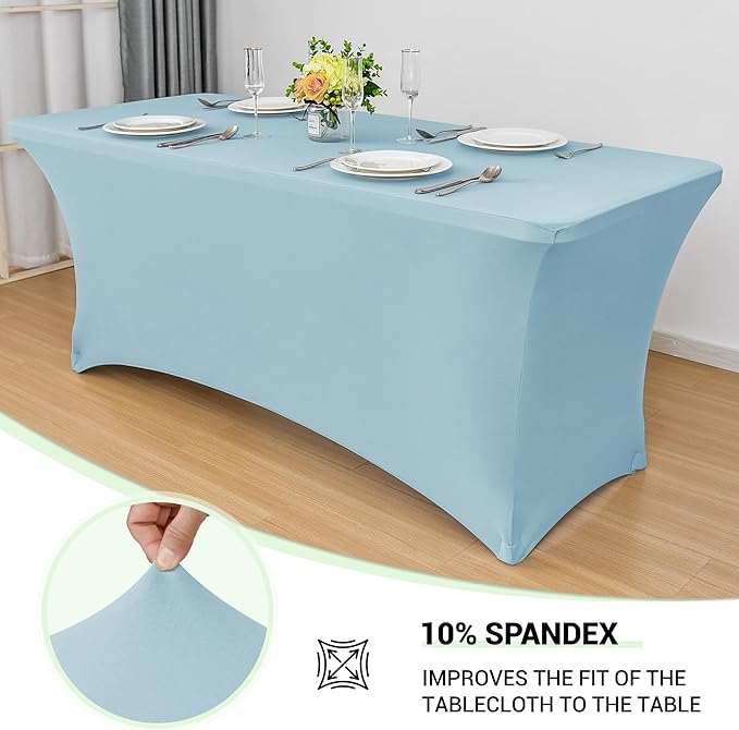 Obstal 4Ft Stretch Spandex Table Cover - Image 2