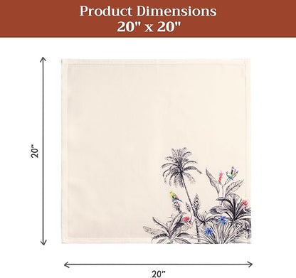 Maison d' Hermine Cloth Napkins Set of 4 100% Cotton - Image 7