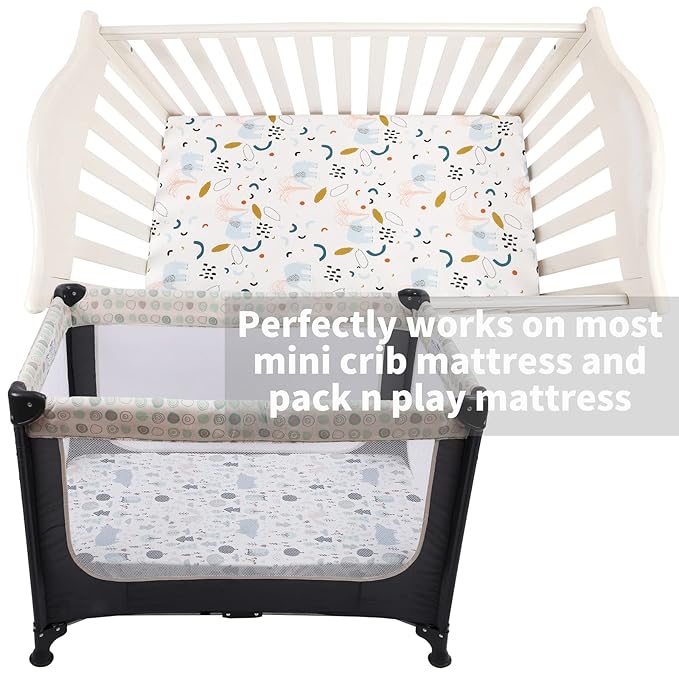 Onacosht Pack and Play Sheets 3 Pack - Image 3