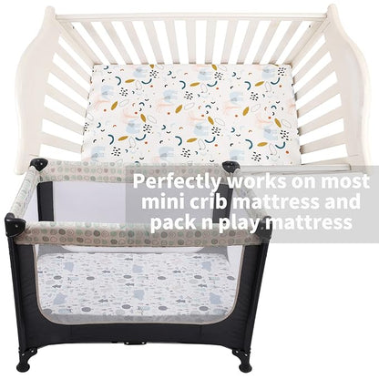 Onacosht Pack and Play Sheets 3 Pack - Image 3