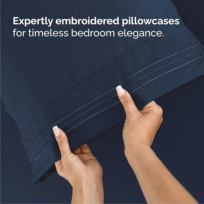 Cal King Size 4 Piece Sheet Set - Image 6