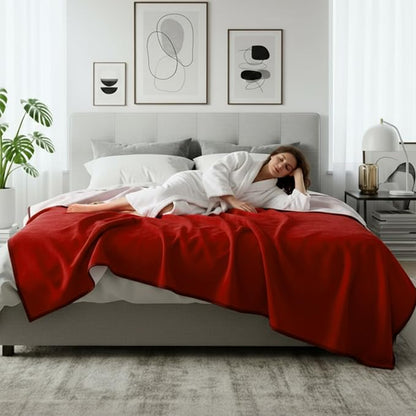 Waterproof Blanket for Bed Couch Sofa, Fleece and Flannel Waterproof Mat - Image 6