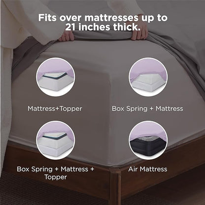 Bedsure Deep Pocket Full Size Bed Sheets Set - Image 2