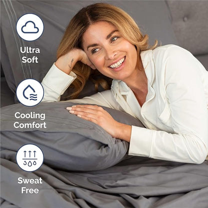 King Size 4 Piece Sheet Set - Image 4