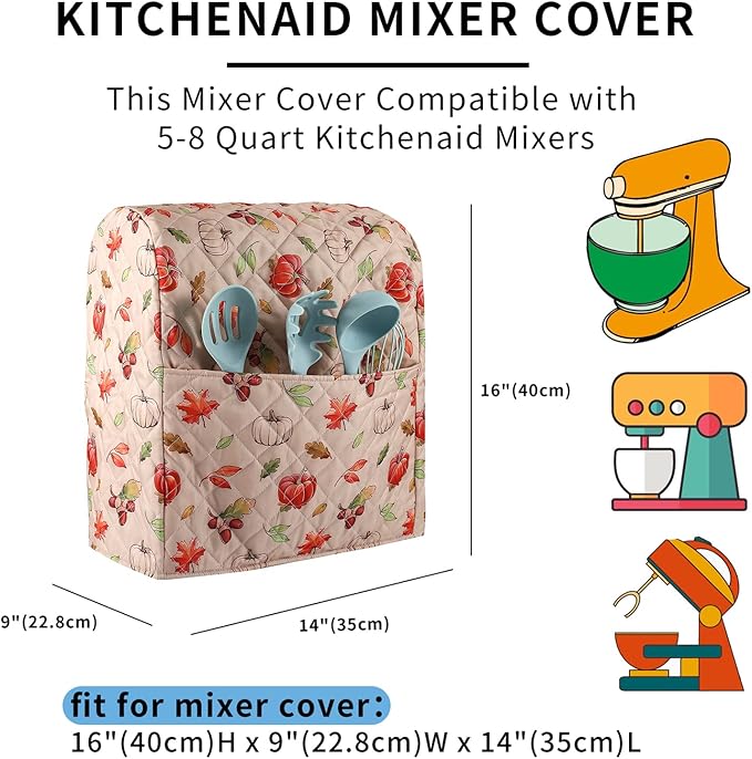 Kitchen Aid Mixer Cover, Mixer Cover - Image 2