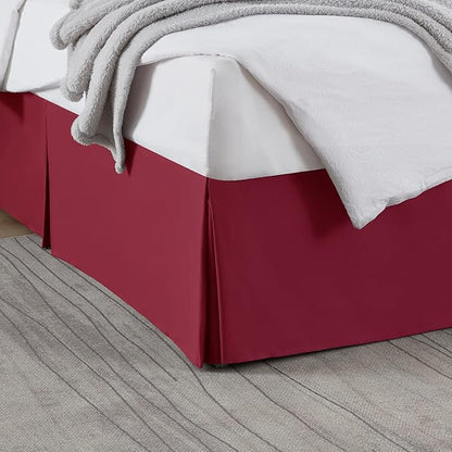 Nestl Red Heaven Bed Skirt King Size by Nestl