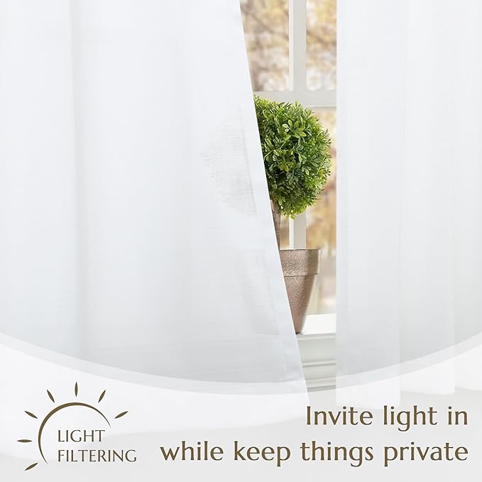 White Pinch Pleat Curtains - Image 3
