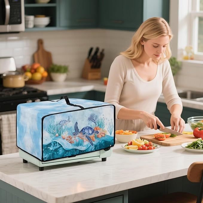 Microwave Oven Dust Cover Air Fryer Toaster Oven Protector - Image 7