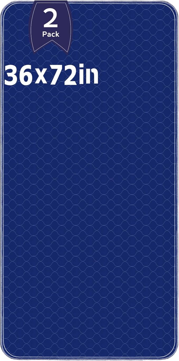 Alsunny® Hide Stains Pads for Beds for Incontinence Adults 36x72 Inch, Bed Pads - Image 3