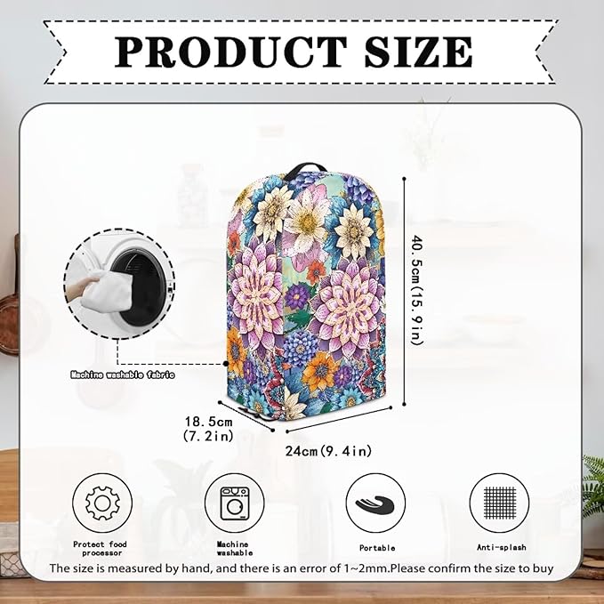 Bohe Flower Print Blender Covers - Image 6