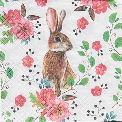 AM Decor Easter Luncheon Paper Napkins 20-Count Dinner Paper Napkins by Importer+AM