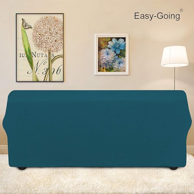 Easy-Going Stretch 4 Seater Sofa Slipcover 1-Piece Sofa Cover Furniture - Image 3