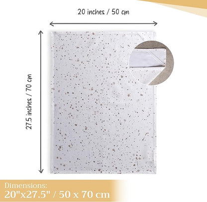 Maison d' Hermine Kitchen Towels Set of 3 100% Cotton 27.50" x 20" Reusable - Image 4